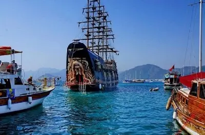 Schnorcheln in Marmaris: Piratenschiff mit Hotelabholung