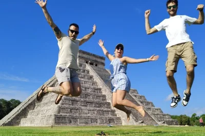 Step into chichen itza at sunrise, swim in a private cenote with a mayan family, and taste yucatan food in their home. includes early pickup and all entry fees.