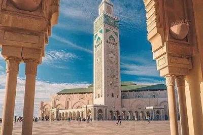 Feel casablanca’s rhythm on a private city tour—wander the old medina, explore hassan ii mosque, and relax at la corniche. includes cruise or hotel pickup.