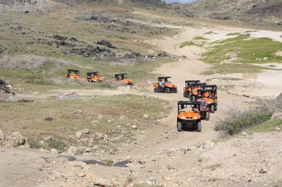 Feel aruba’s wild side with a utv rental—explore beaches, goldmine ruins, and hidden corners at your own pace. includes delivery, pickup, and guide map.
