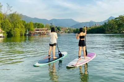 Klong Prao Fluss SUP auf Koh Chang mit Transfer, 1 oder 2 Stunden