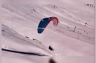 Parapendio tandem a Gudauri: Volo con pilota certificato