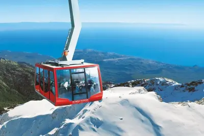 Olympos Cable Car Ride from Belek: Sea to Sky views
