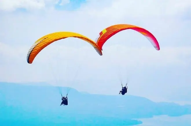 Caiaque no lago Atitlan: Parapente e almoço incluídos