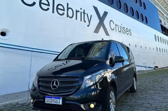 Transfert aéroport GRU/CGH au port de Santos pour croisière