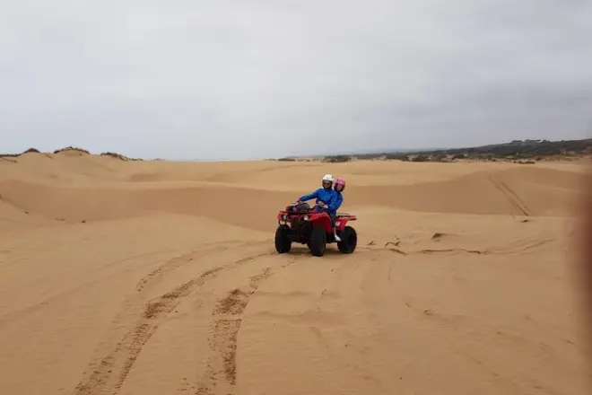 Quad en Essaouira: Playa, bosque y dunas