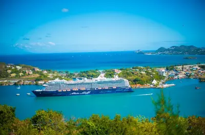 St Lucia Kreuzfahrt Ausflug: Pitons, Vulkan und Wasserfall