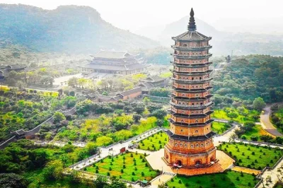 Trade hanoi’s noise for ninh binh’s quiet temples, bamboo boat rides through trang an caves, and the climb to mua cave’s sweeping views—includes pickup and lunch.