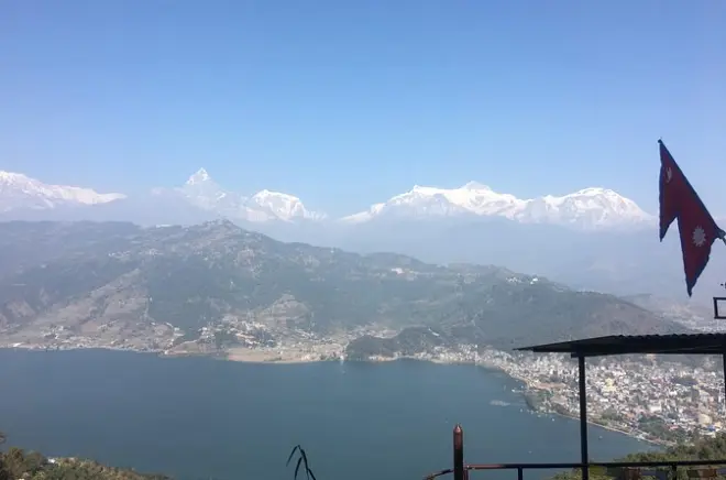 Pokhara: Sarangkot-Sonnenaufgang und Friedenspagode-Sonnenuntergang