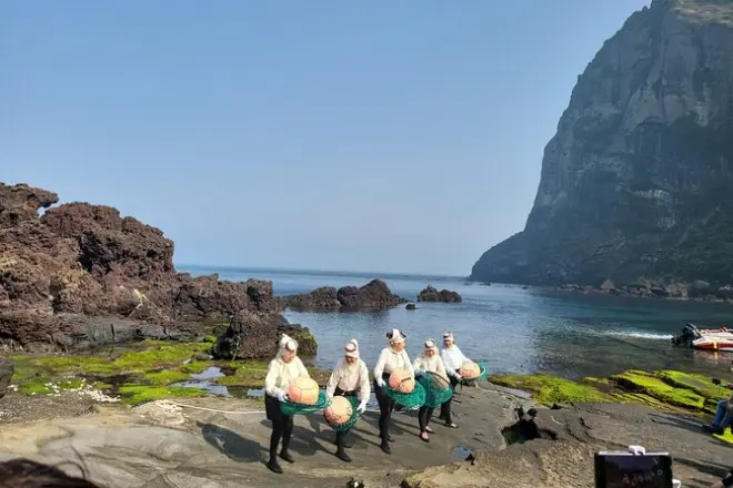 Jeju haenyeo e parque da cultura da pedra: Tour privado
