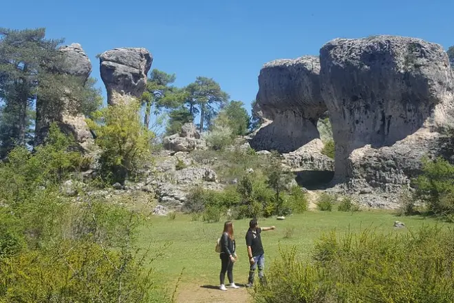 Cuenca Naturtour: Quelle des Cuervo-Flusses und Las Majadas