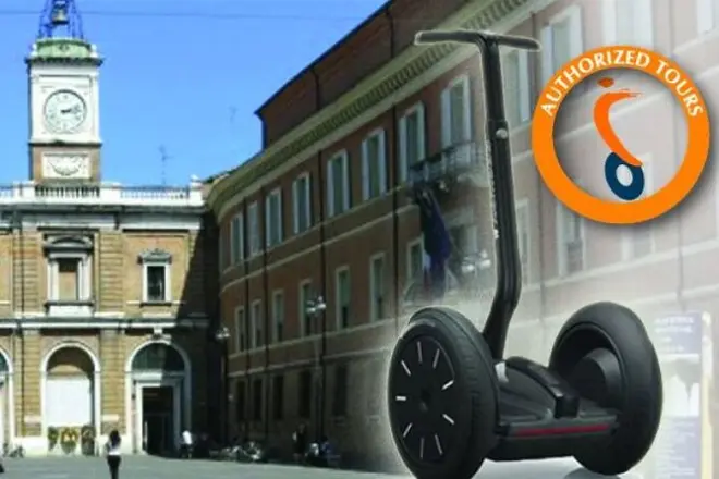 Segway à Ravenne : Rocca Brancaleone et basilique San Vitale