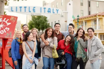 Tour gastronomico a Little Italy San Diego: Pizza, pasta e piazze