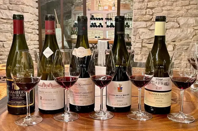 Dégustation privée de pinot noir à Beaune : 5 grands crus