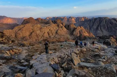 2-day Mount Sinai hiking and camping trip with local guide