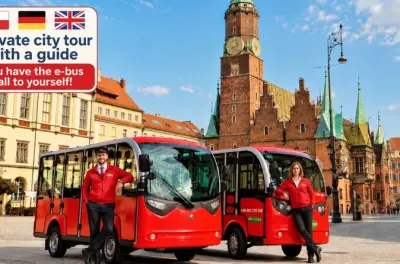 Tour por Wroclaw de e-bus: 2 horas, grupo pequeno
