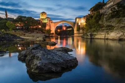Wander old streets in mostar, swim at kravica waterfall, and feel the calm at blagaj monastery—all on a day trip from sarajevo with guide and hotel pickup.