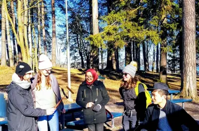 Balade à vélo à Helsinki avec sauna et barbecue végétarien