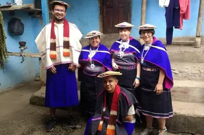Cultura indígena Misak e Silvia saindo de Popayan