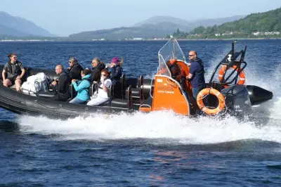 Bateau rapide à Fort William : 60 min sur le Loch Linnhe en Rib