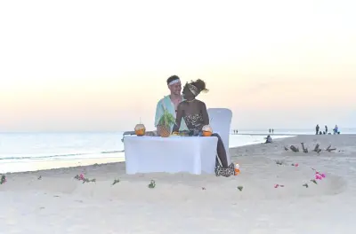 Cena privata sulla spiaggia di Nakupenda a Zanzibar