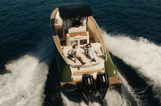 Riviera de Portofino en barco privado con visita a la abadía