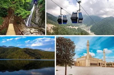Private Gabala Shamakhi Tour from Baku: Juma Mosque & Nohur Lake