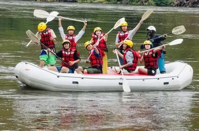 Rafting en eaux vives sur le fleuve Zambèze à Livingstone