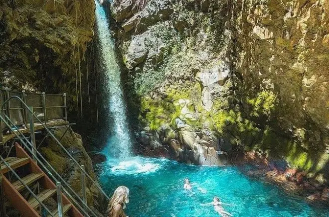Rio Blanco Canyon : Tyrolienne et sources chaudes