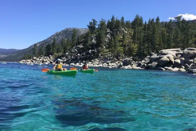 Tour in kayak sul lago Tahoe da South Lake Tahoe: Fauna e cime
