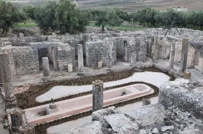 Bulla Regia e Dougga da Hammamet: Case romane sotterranee