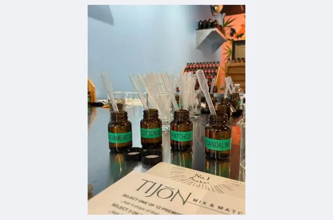 Atelier de création de parfum sur Duval Street à Key West
