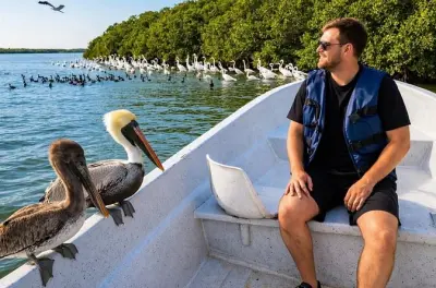 Rio Lagartos Tour: Flamingos, Cenote und rosa Lagunen