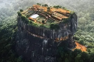 Sigiriya : Escalade du rocher du Lion et activités au village