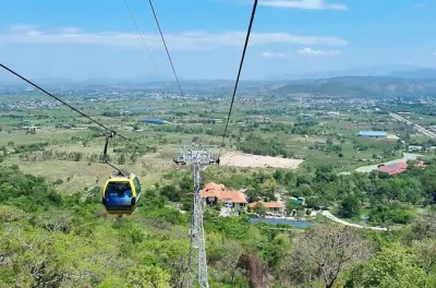 Ta Cu Mountain con funivia e Buddha sdraiato da Phan Thiet