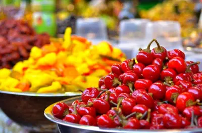 Marché Carmel à Tel Aviv avec dégustations et récits des vendeurs