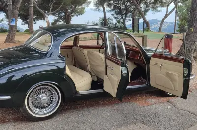 Jaguar MK2 vintage por la Riviera Francesa desde Niza: Paseo privado