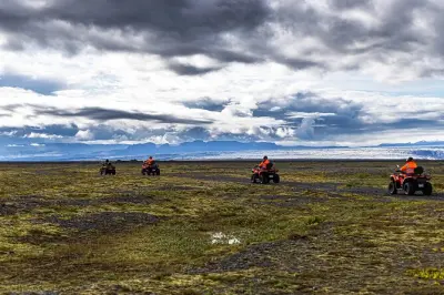 ATV-Fahrt in Skaftafell: Gletscherblick und Flussbetten