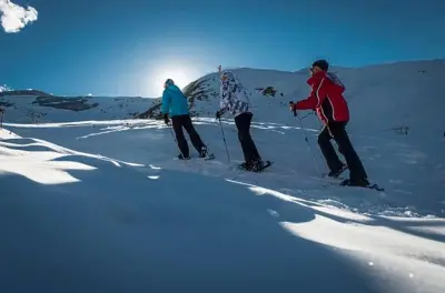 Ziplining at Shahdag Winter Tourism Complex near Baku