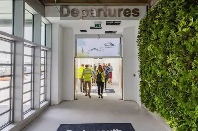 Traslado privado de Portsmouth Cruise Port al aeropuerto Heathrow