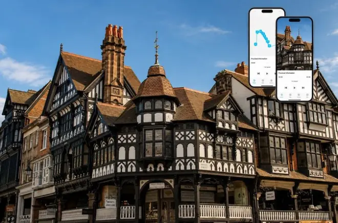Visite audio autonome de Chester : Des siècles d’histoires