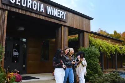 Degustazione vini e tour a piedi nel quartiere artistico Bluff View