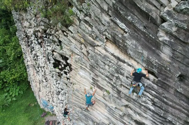 Escalada en Los Ladrillos, Boquete: Para todos los niveles
