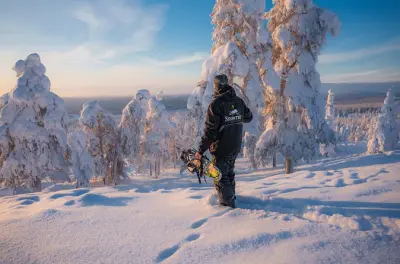 Snowmobile and Snowshoeing in Rovaniemi: 2025 Models, Small Group