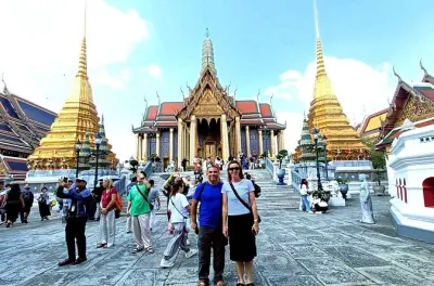 Excursion à Bangkok : Temples et balade en bateau traditionnel