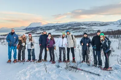 Tromso Reindeer Feeding and Snowshoeing Tour with Lunch