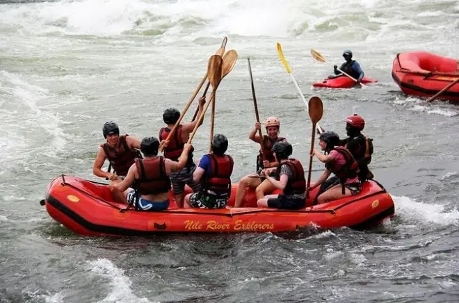 2-day Nile rafting and source experience in Jinja