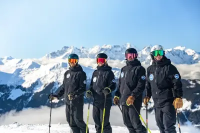 Aula particular de esqui em Verbier: Dia inteiro com instrutor certificado