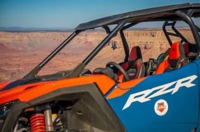 North Rim Grand Canyon in UTV: Panorami isolati senza folla