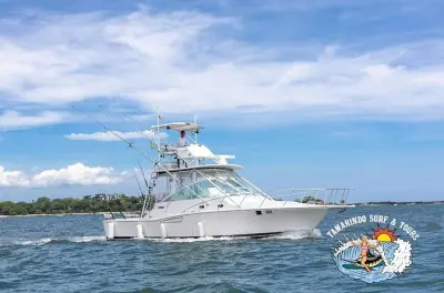 Pesca em alto mar em Tamarindo: Charter privado no Cabo Express 35'